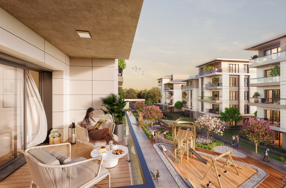 Luxurious apartments in Basaksehir suitable for family life and investment