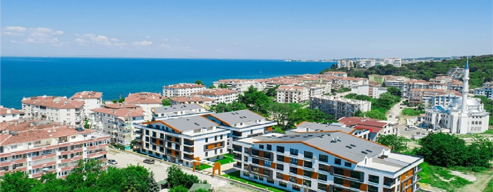 Property with combination of sea and forest views