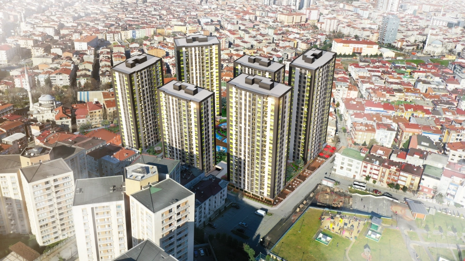 Apartment in the center of Istanbul with special payment terms