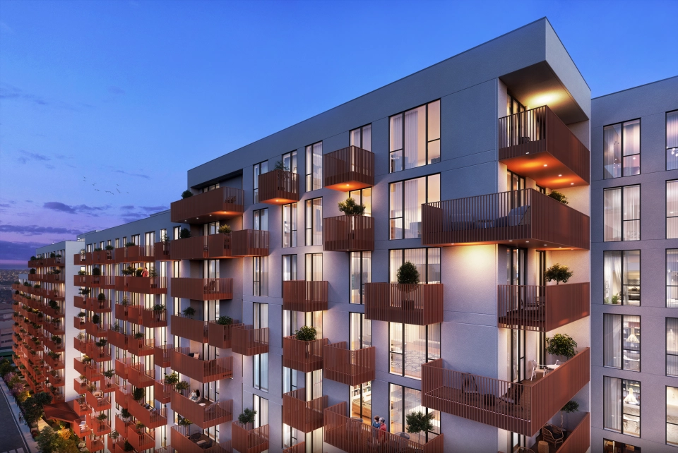 معماری مدرن و با کیفیت رزیدانس (مناسب برای شروع زندگی در استانبول) - Image 5