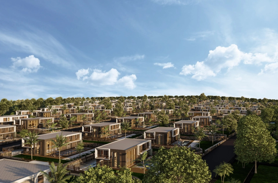 A very modern and stylish villa in the Buyukcekmece district of Istanbul