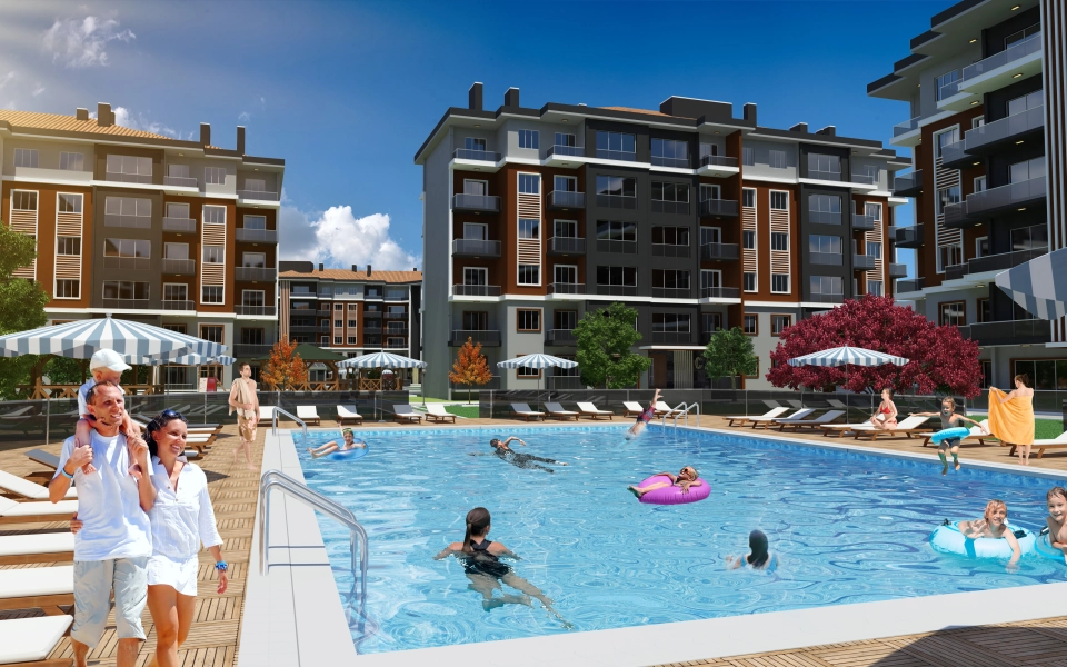 Appartements adaptés à une vie de famille dans le district moderne et en pleine croissance de Silivri - Image 4