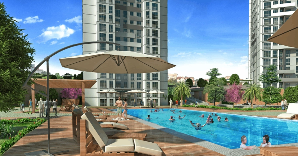 A building with modern architecture in the beylikduzu area - Image 2