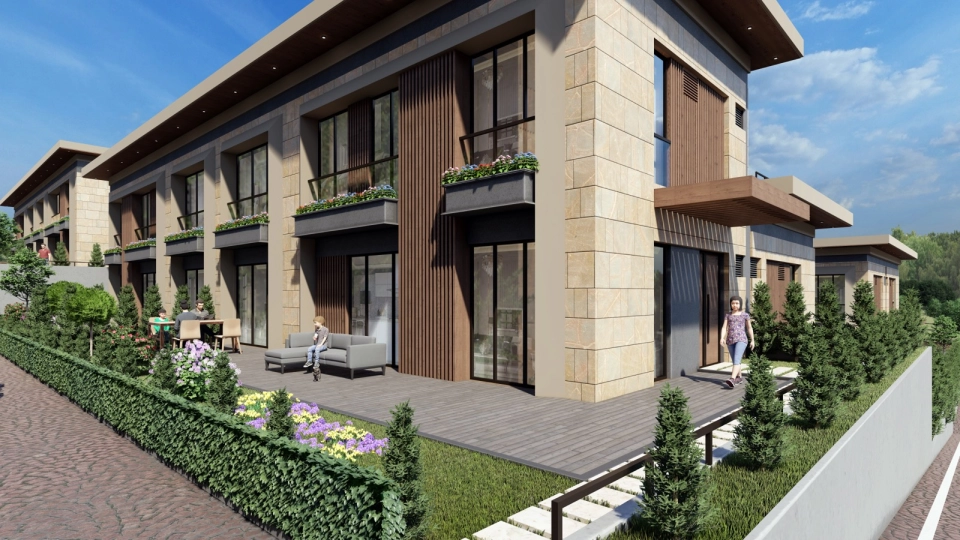 Villas with great design in Bahcesehir area - Image 4