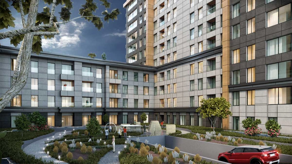 Project in Kağıthane near the metro