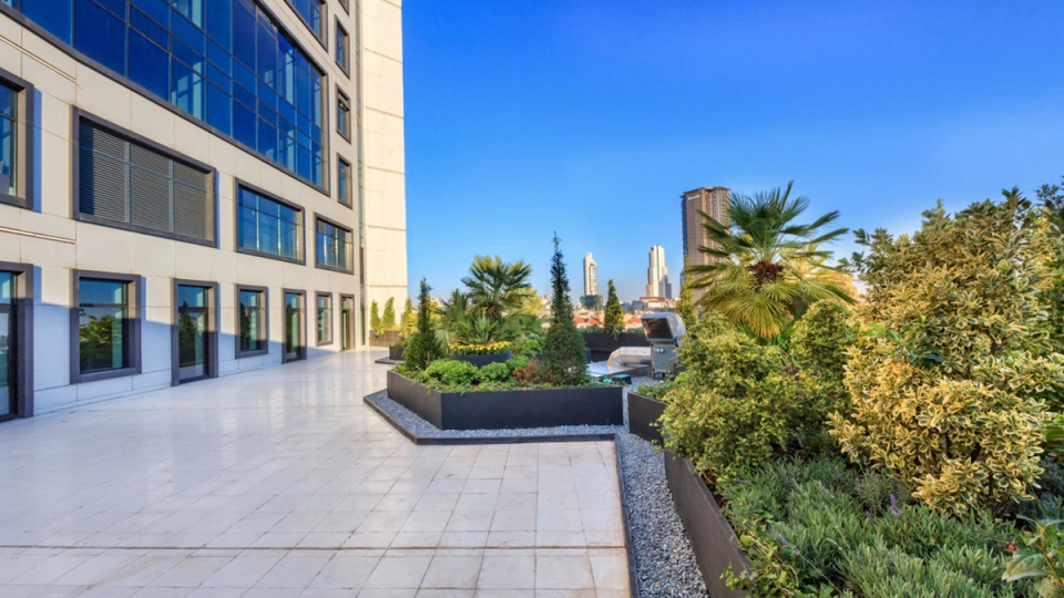 Offices near the business center of Istanbul