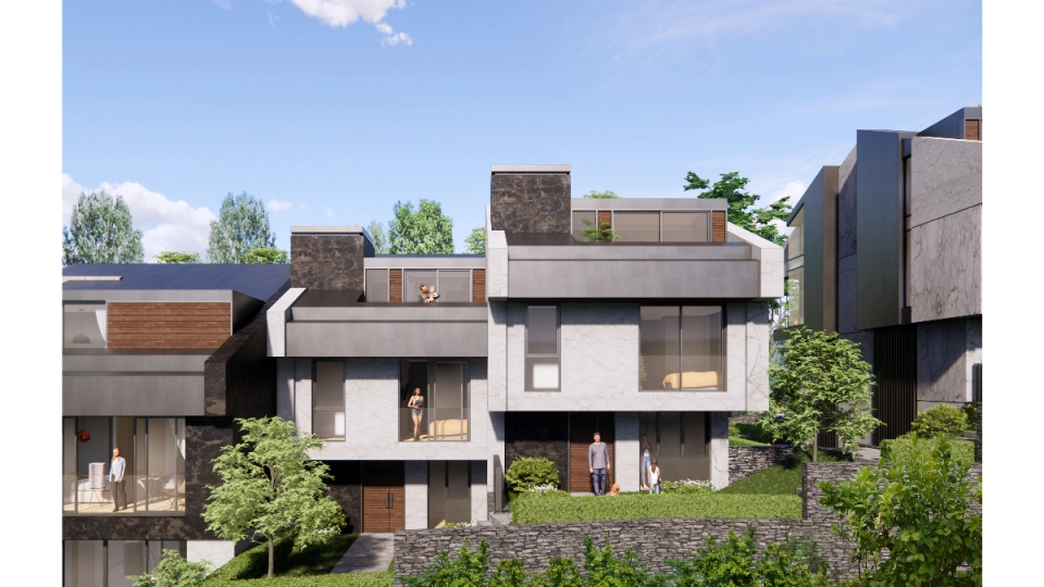 ویلاهایی لوکس و با معماری بسیار خاص در بهترین منطقه استانبول - Image 4