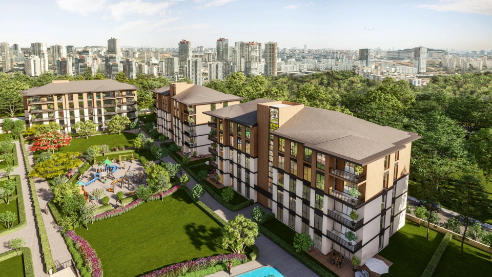 آپارتمانی در منطقه مشهور باشاک‌شهیر با قیمت مناسب - Image 4