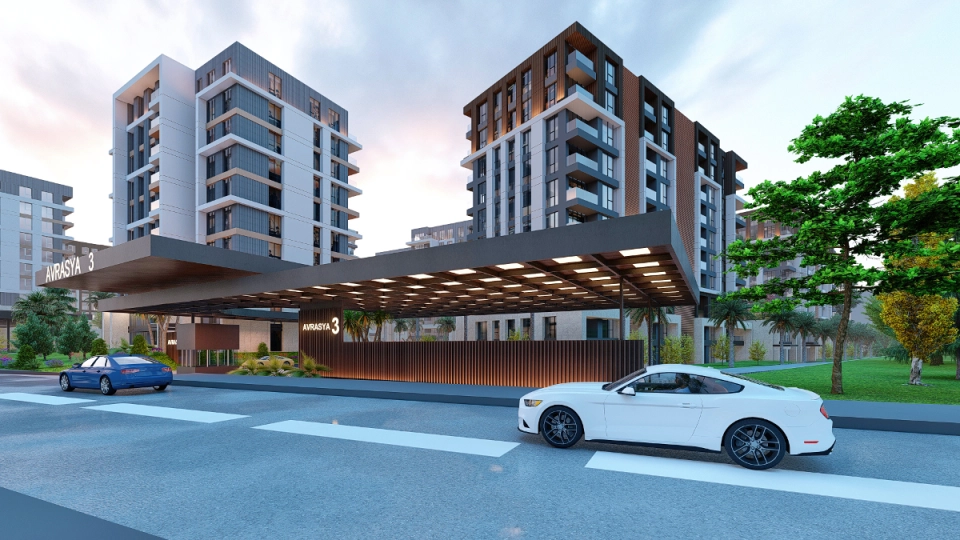 An apartment with special payment plans in Istanbul's growing neighborhood