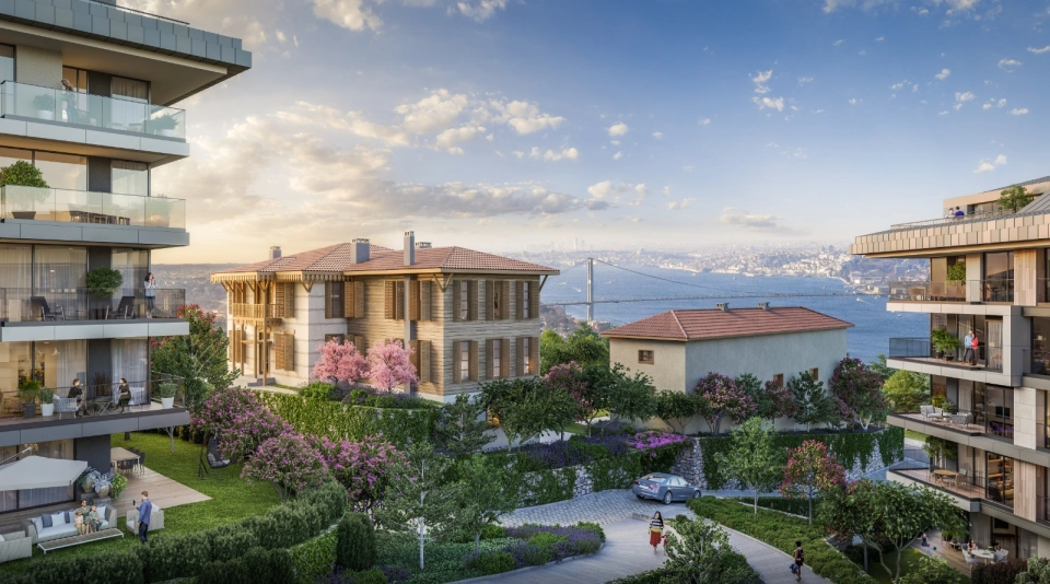 Units in the most unique neighborhood of Istanbul.