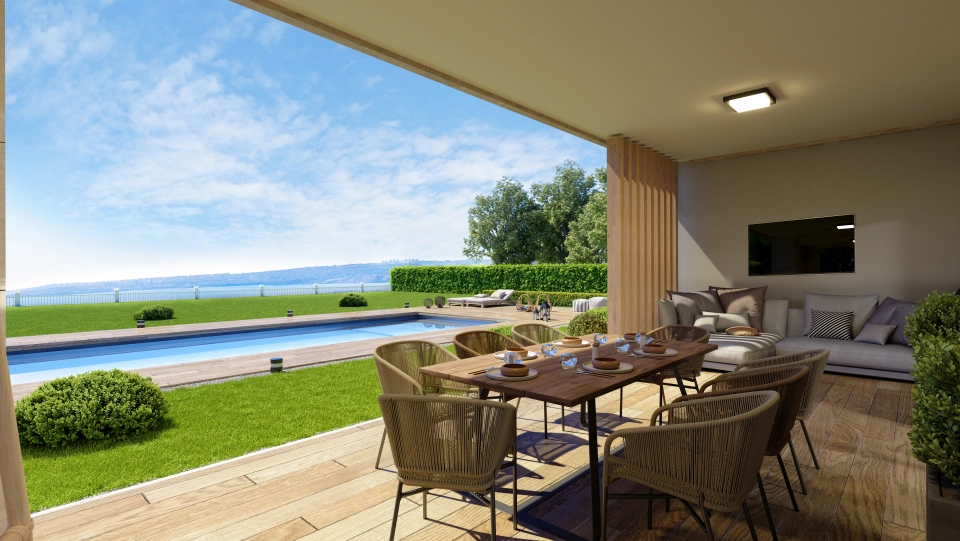 Villas with sea and lake view together - Image 5