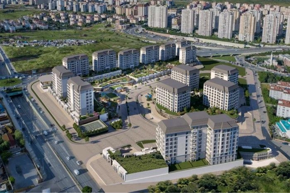 Apartment in Başakşehir istanbul with long term installment payment