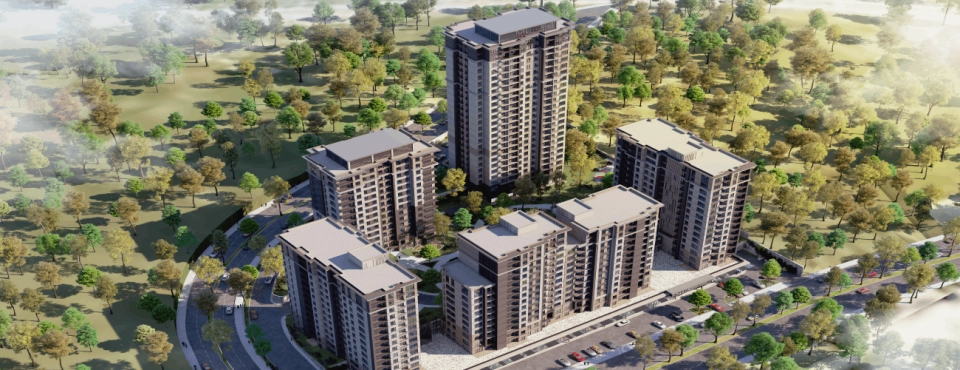 Apartments in a green and peaceful location