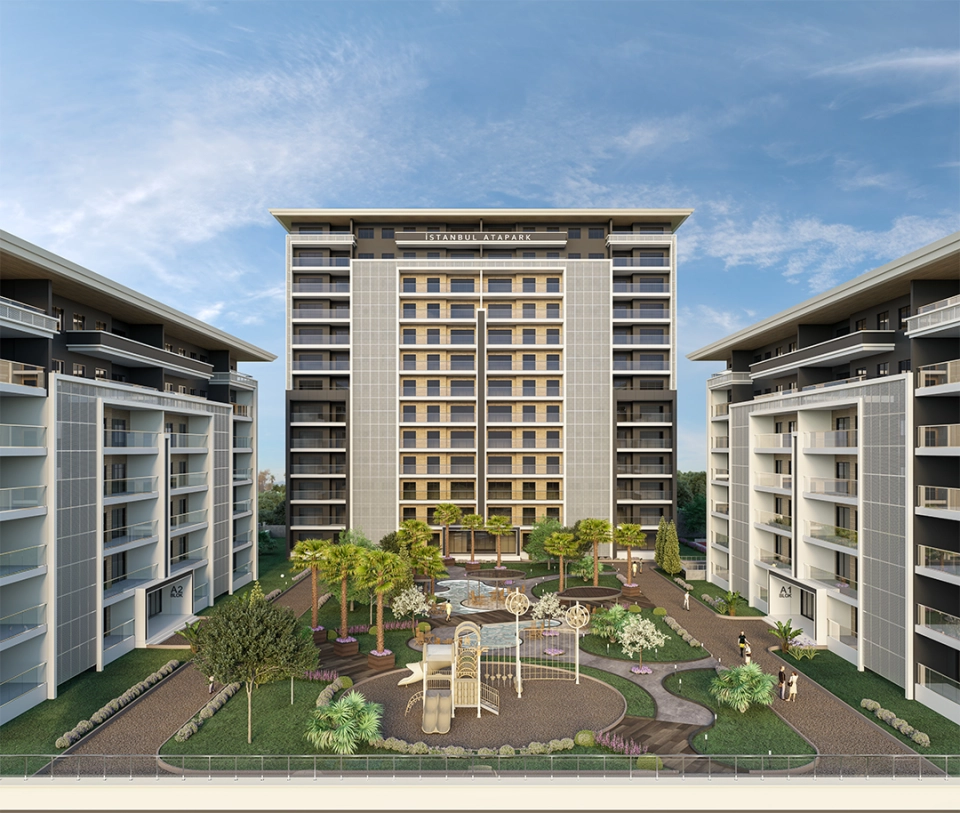 Title deed ready apartment in kucukcekmece - Image 3