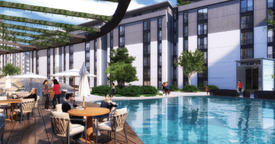 Appartements avec vue sur la ville à Eyüpsultan